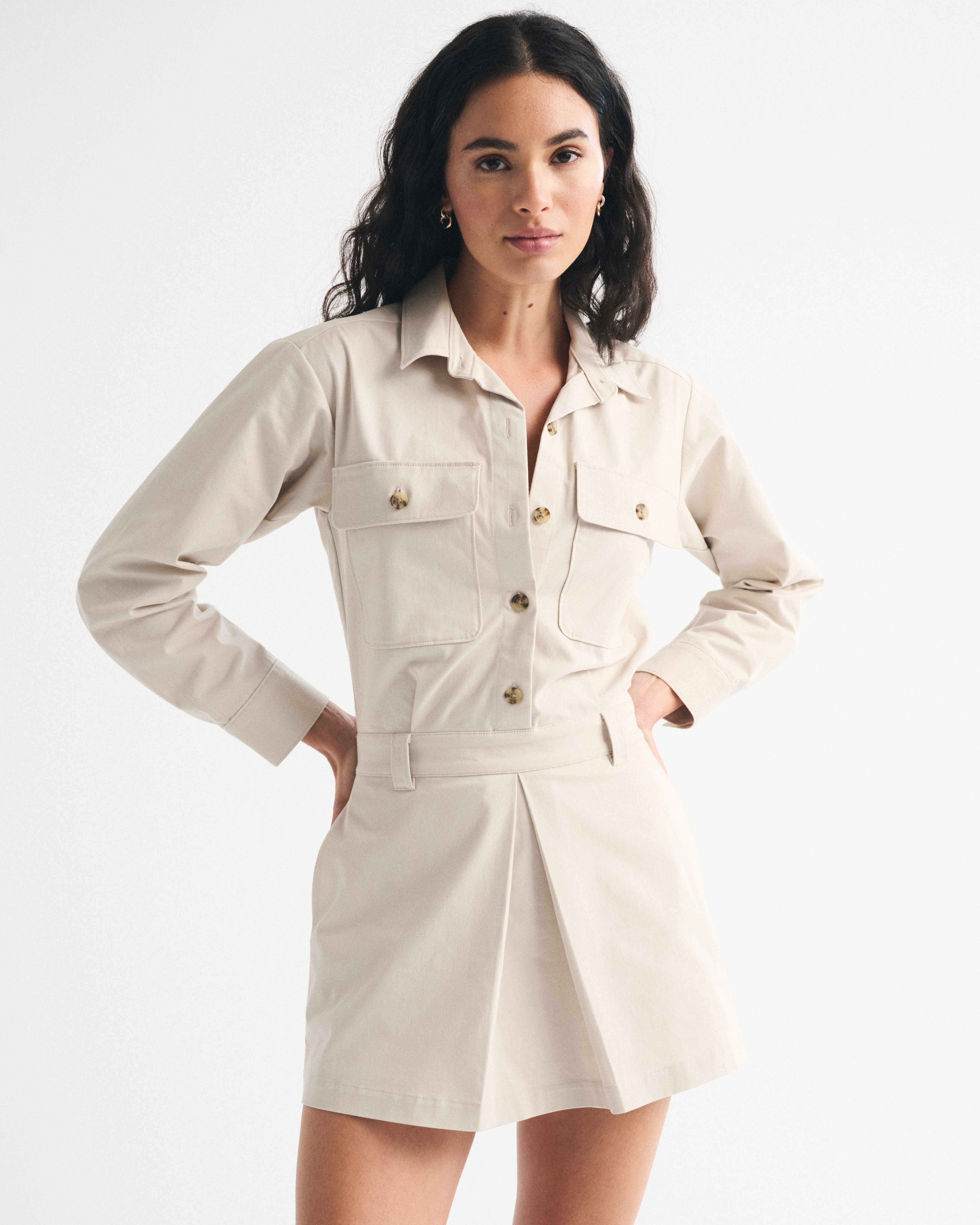 Женские юбки Abercrombie & Fitch Utility Skort — фото 2