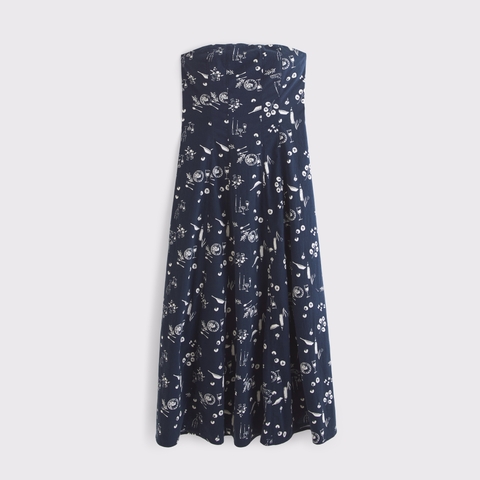 Женские платья Abercrombie & Fitch The A&F Mila Strapless Midi Dress