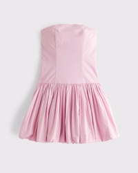 Bubble Hem Mini Dress