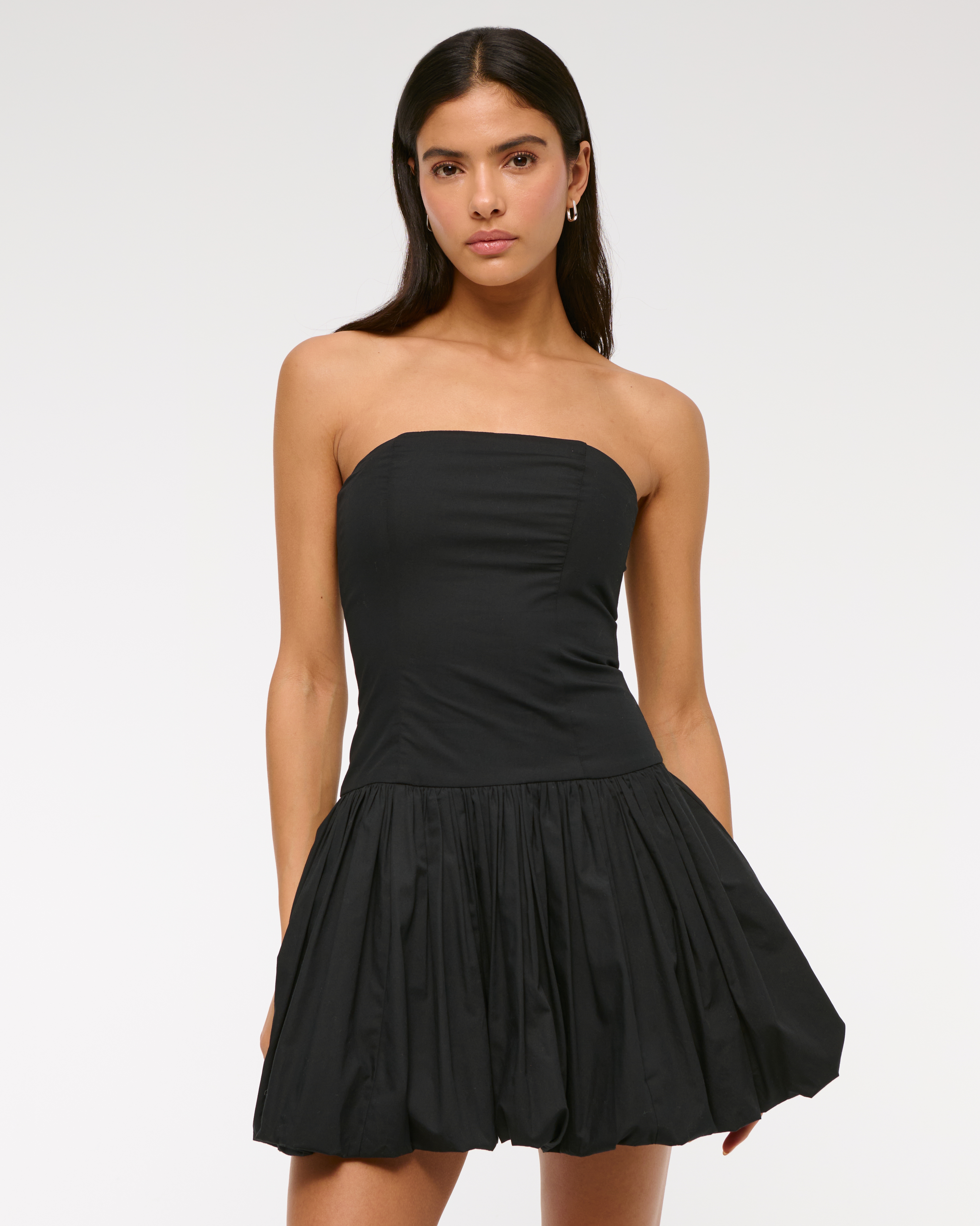 Женские платья Abercrombie & Fitch Bubble Hem Mini Dress — фото 2