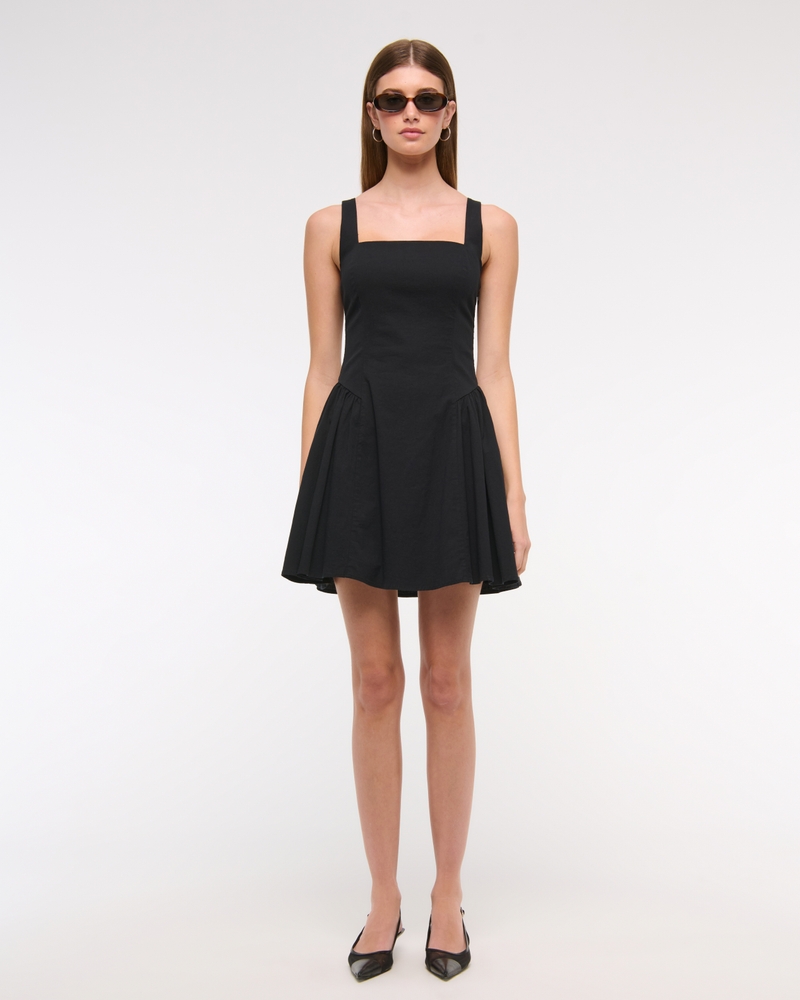 The A&F Mila Dipped-Waist Stretch Mini Dress