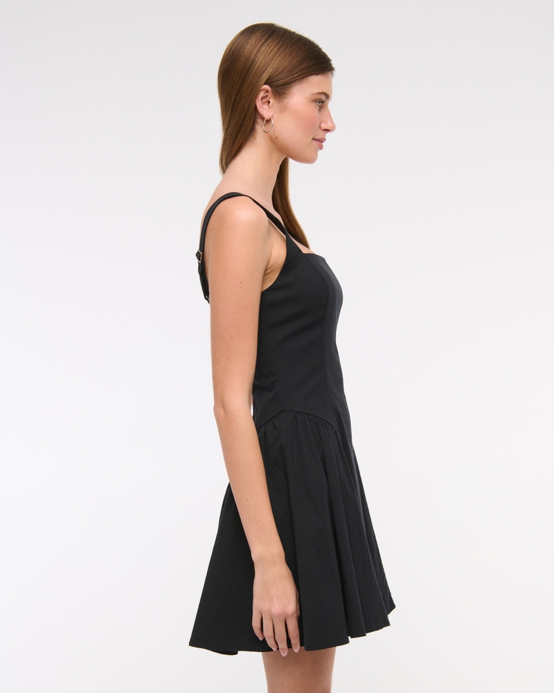 The A&F Mila Dipped-Waist Stretch Mini Dress