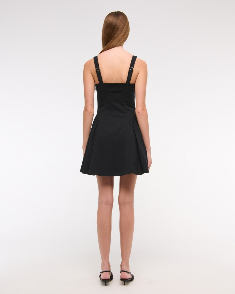 The A&F Mila Dipped-Waist Stretch Mini Dress