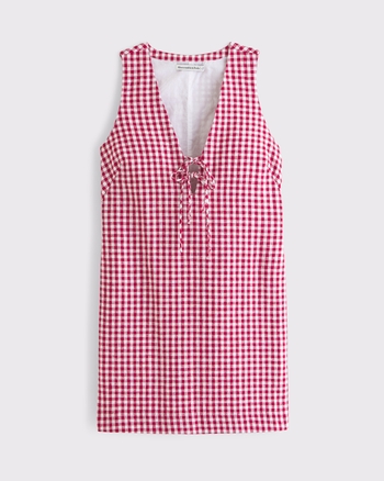 トップス fig London LINEN gingham mini dress fig London LINEN gingham mini dress新品未使用 AMBIDEX Store