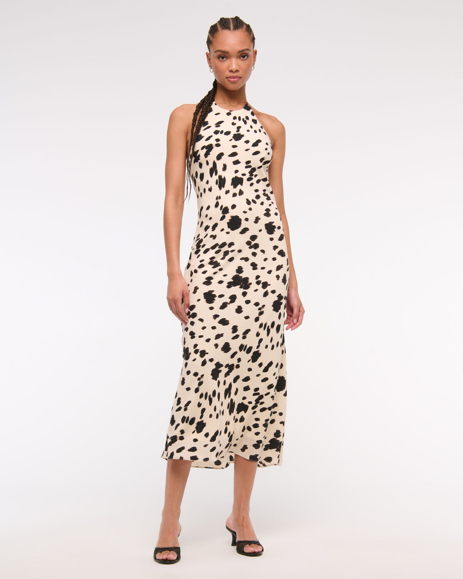 margo halter shift dresses Margot Floor-Length Halter Bridesmaid Dress