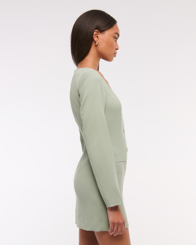 The A&F Mara Long-Sleeve Mini Dress
