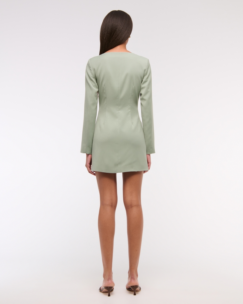 The A&F Mara Long-Sleeve Mini Dress
