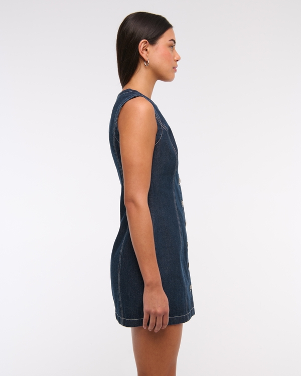 The A&F Mara High-Neck Vest Mini Dress