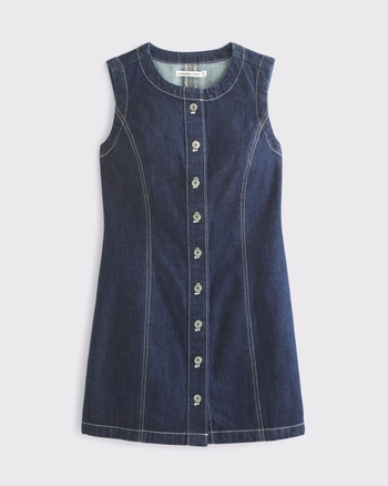 The A&F Mara High-Neck Vest Mini Dress