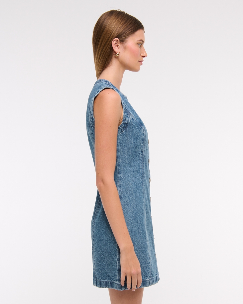 The A&F Mara High-Neck Vest Mini Dress