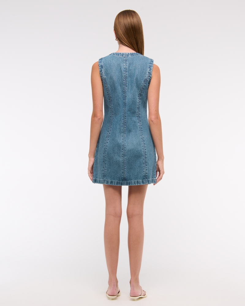The A&F Mara High-Neck Vest Mini Dress