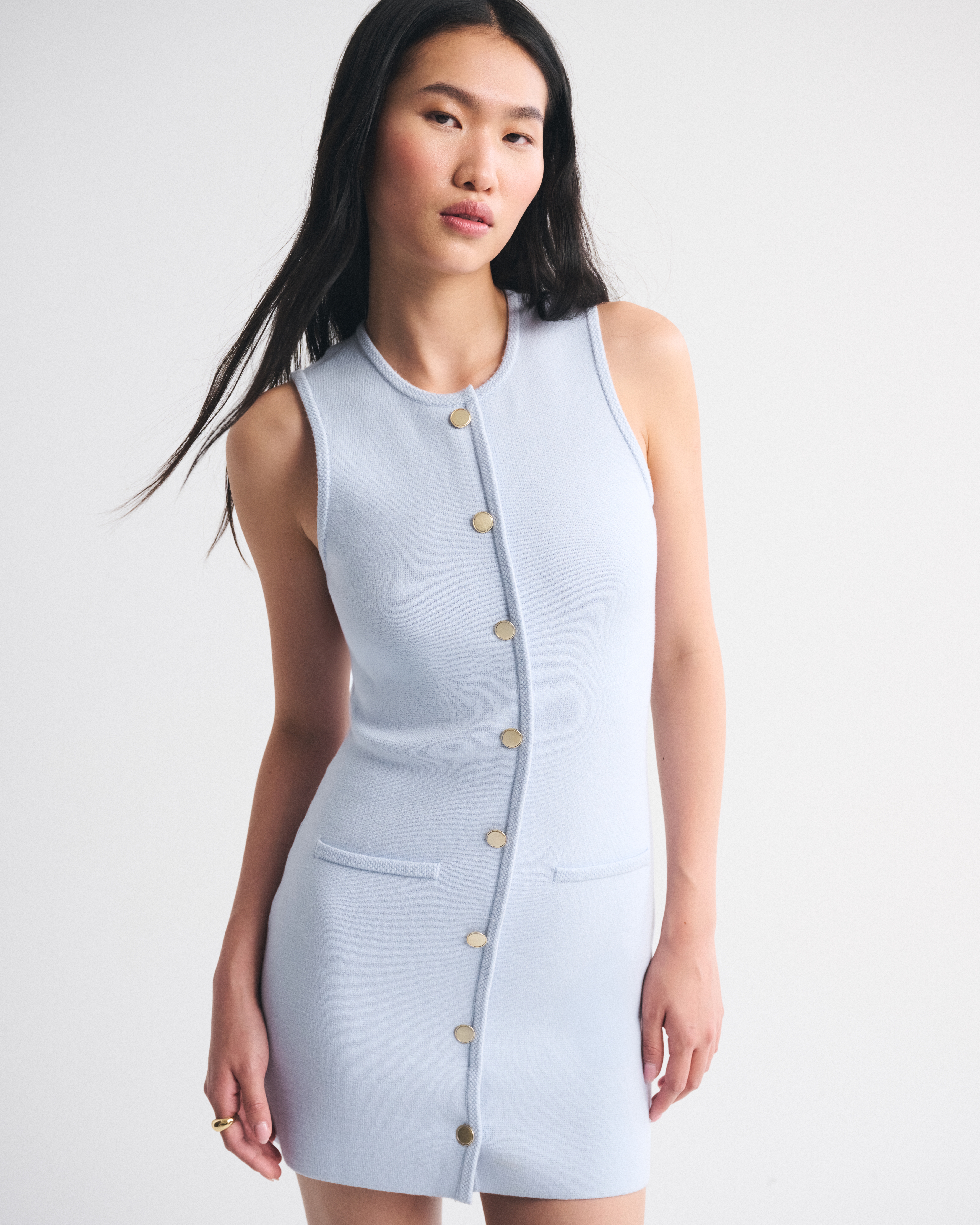 Женские платья Abercrombie & Fitch The A&F Mara Mini Sweater Dress — фото 2