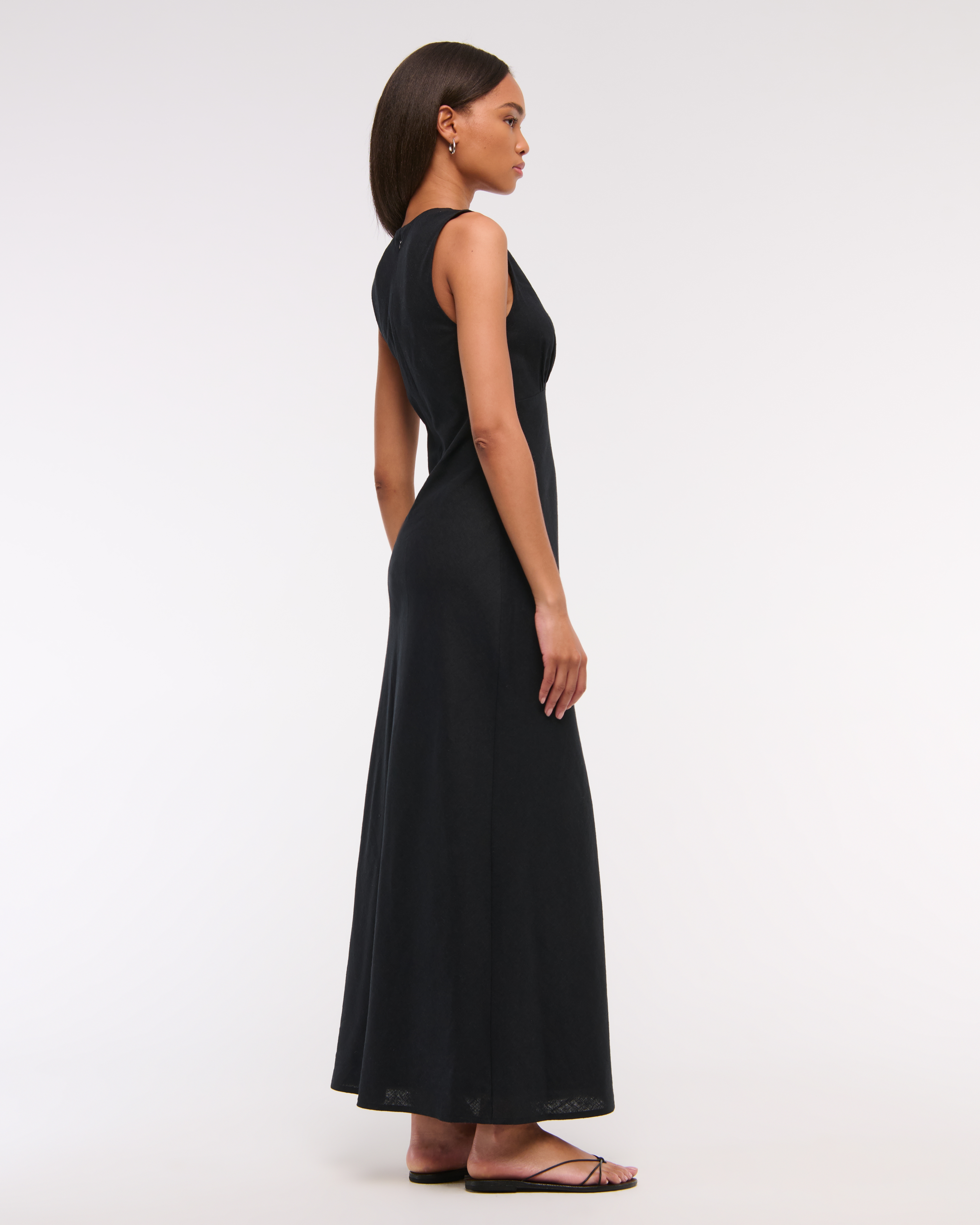 【HOBBS LONDON】Harewood Linen Blend Maxi Dress マキシドレス Harewood Linen Blend Maxi Dress | Hobbs US |
