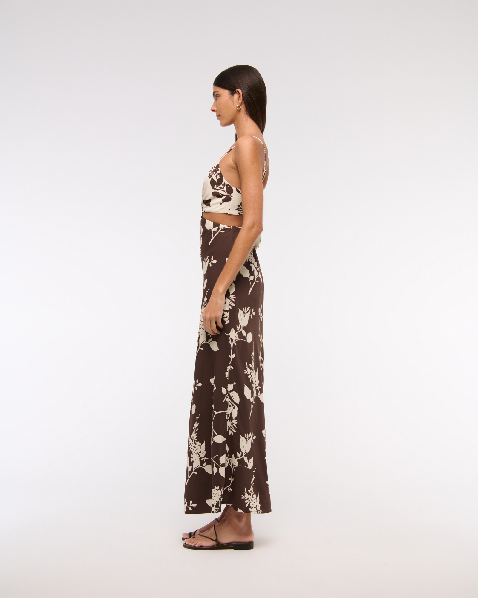 The A&F Julia Slip Cutout Maxi Dress