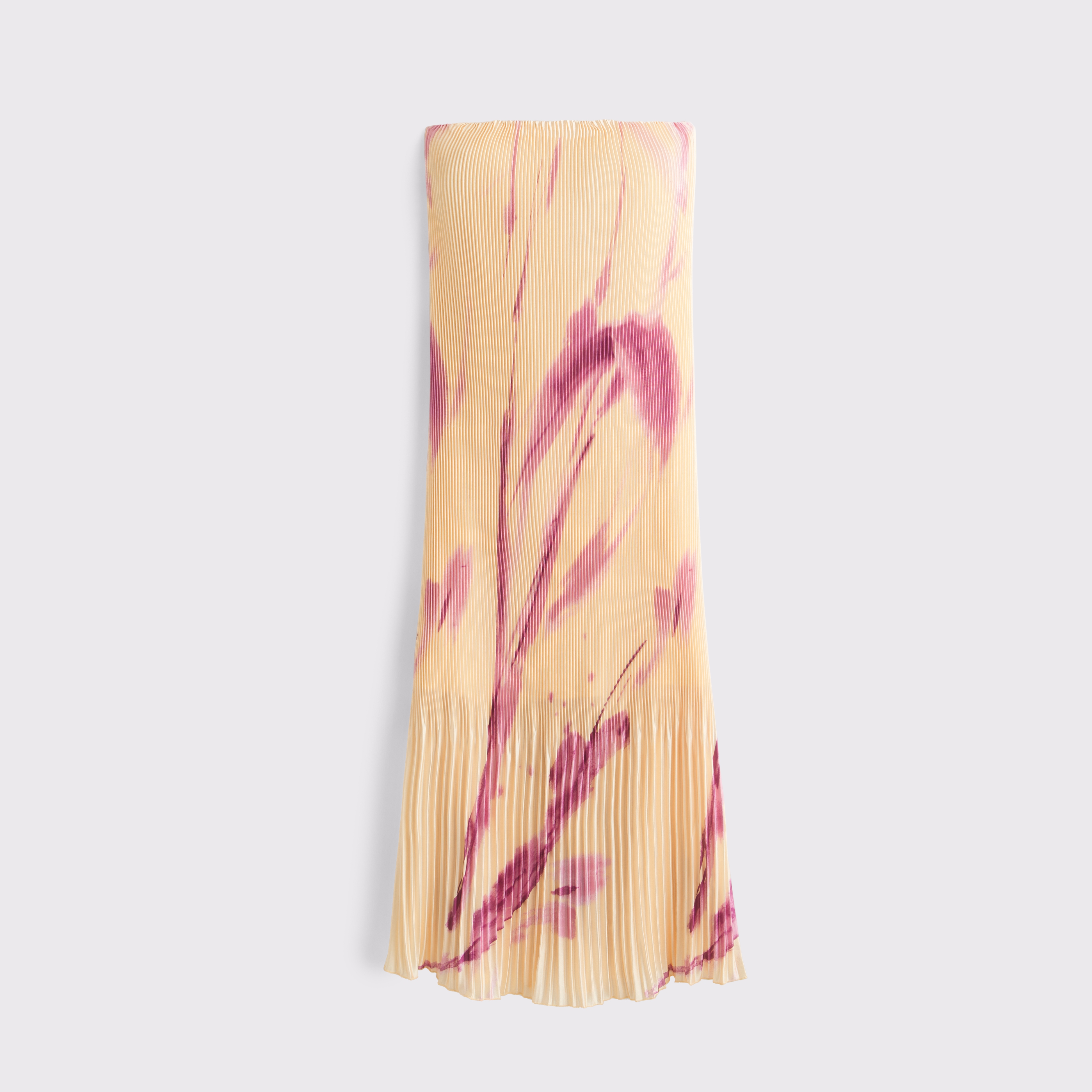 Abercrombie & Fitch The A&f Giselle Pleat Release Midi Dress