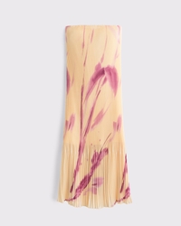 The A&F Giselle Pleat Release Midi Dress