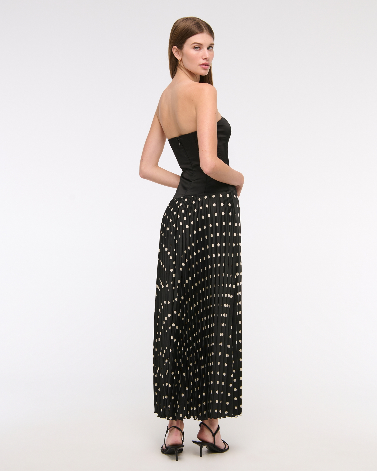 The A&F Giselle Drop-Waist Maxi Dress