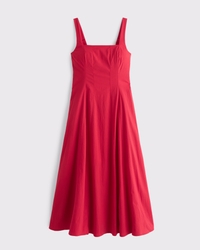 Mila stretch midi dress