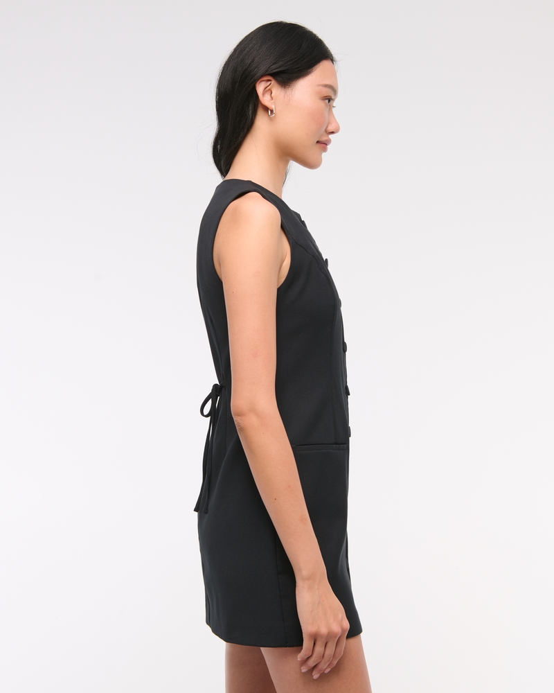 The A&F Mara High-Neck Vest Mini Dress