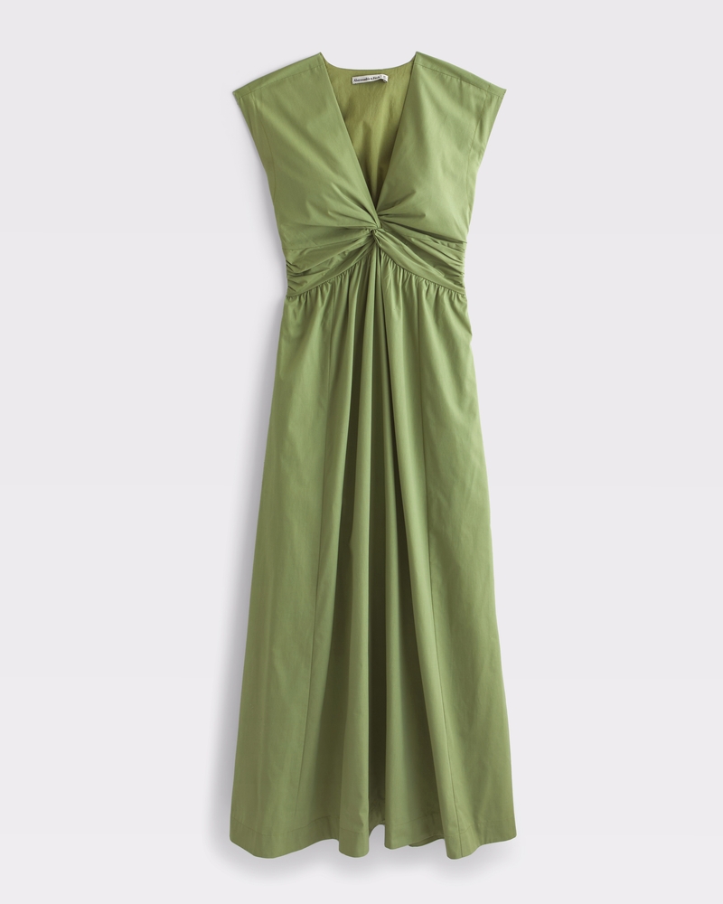 Twist Front Maxi Dress Twist Front Maxi Dress