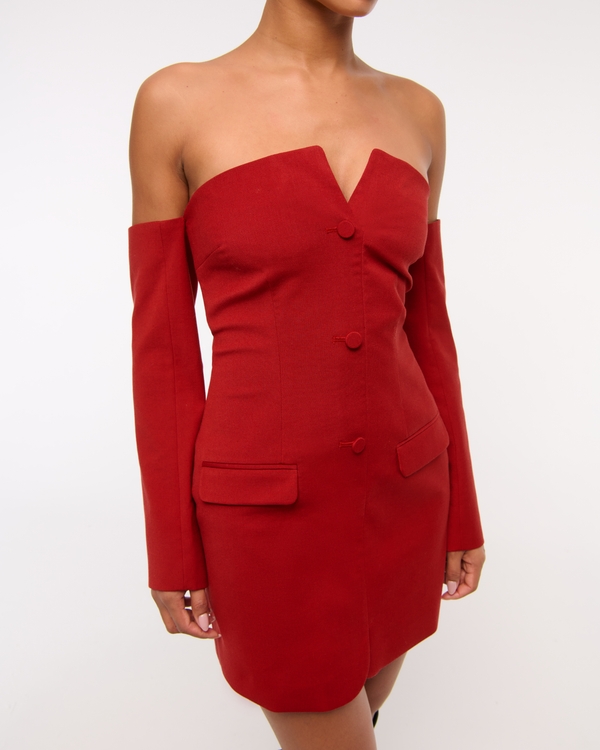 The A&F Mara Off-The-Shoulder Mini Dress