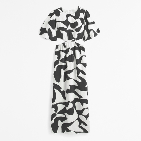 Женские платья Abercrombie & Fitch Short-Sleeve Cutout Maxi Dress
