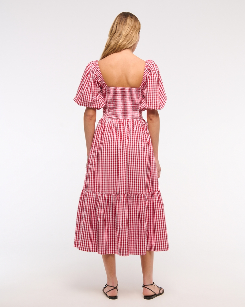 Brown Linen A-Line Spring Dress 5615 Brown Linen A-Line Spring Dress 5615