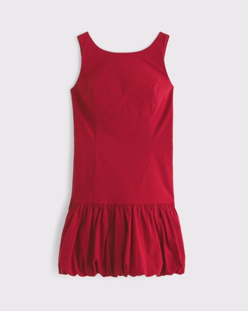 High-Neck Bubble Hem Mini Dress from Abercrombie & Fitch - $24.97