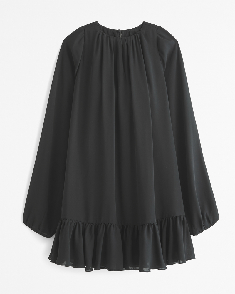 Ruffle Hem Long Sleeve Ruffle Hem Long Sleeve