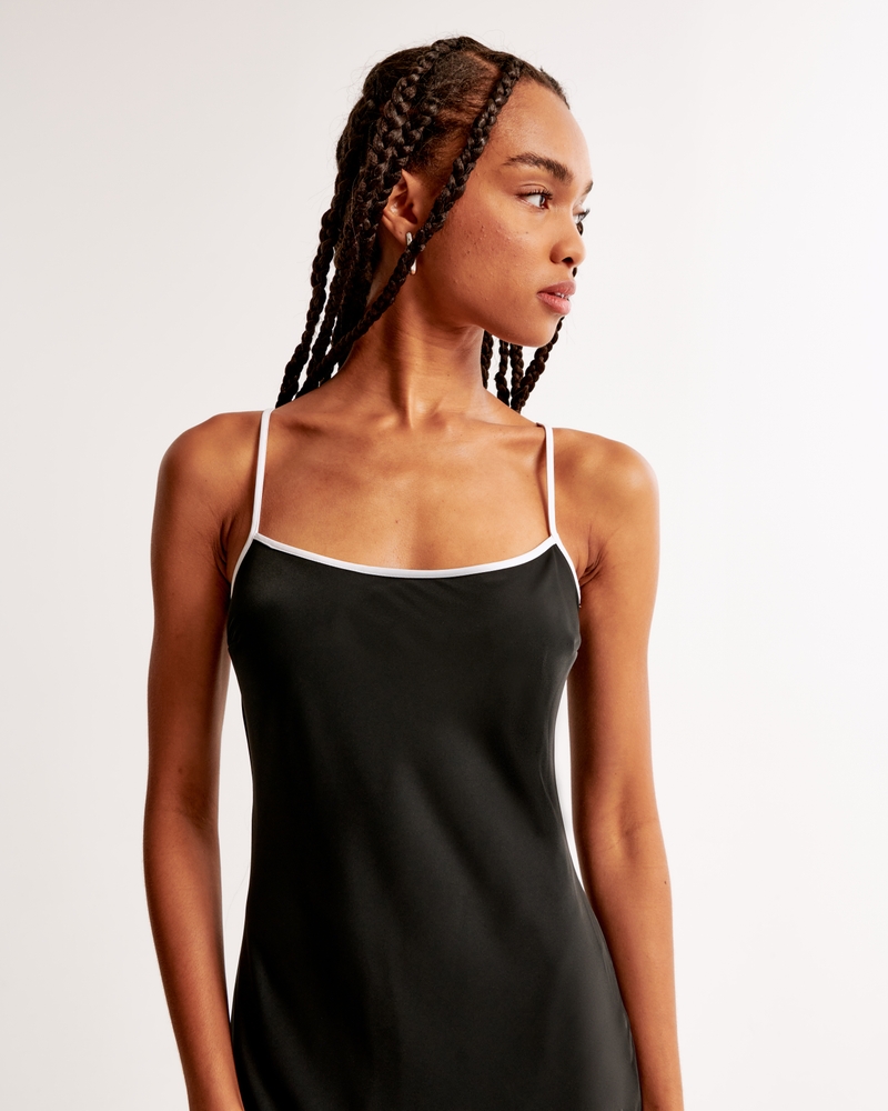 Satin Slip Maxi Dress