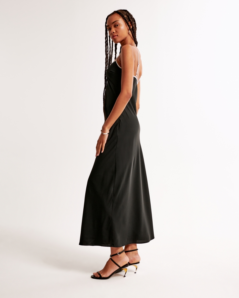 Satin Slip Maxi Dress