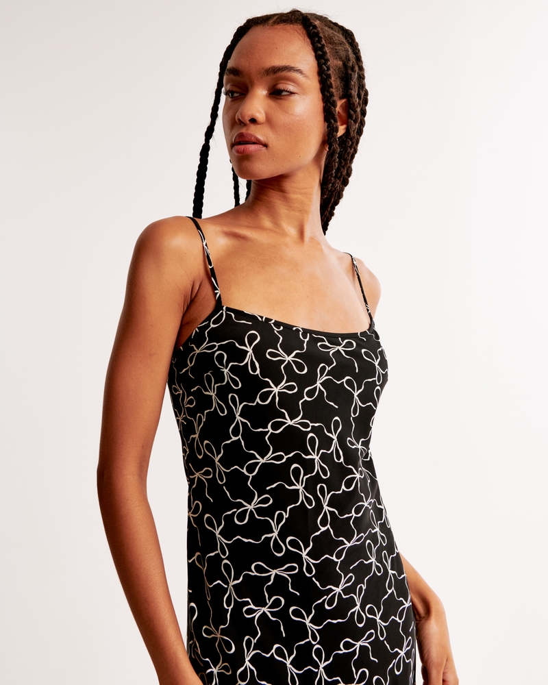 Satin Slip Maxi Dress