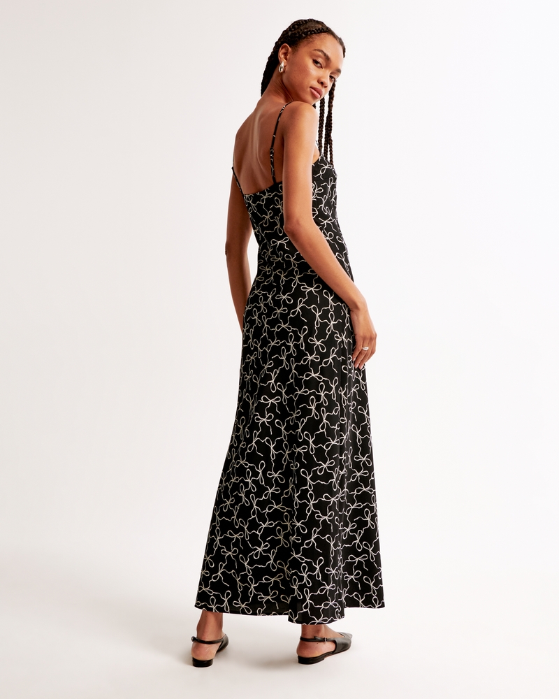 Satin Slip Maxi Dress