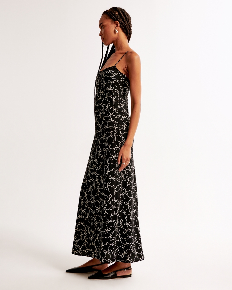 Satin Slip Maxi Dress