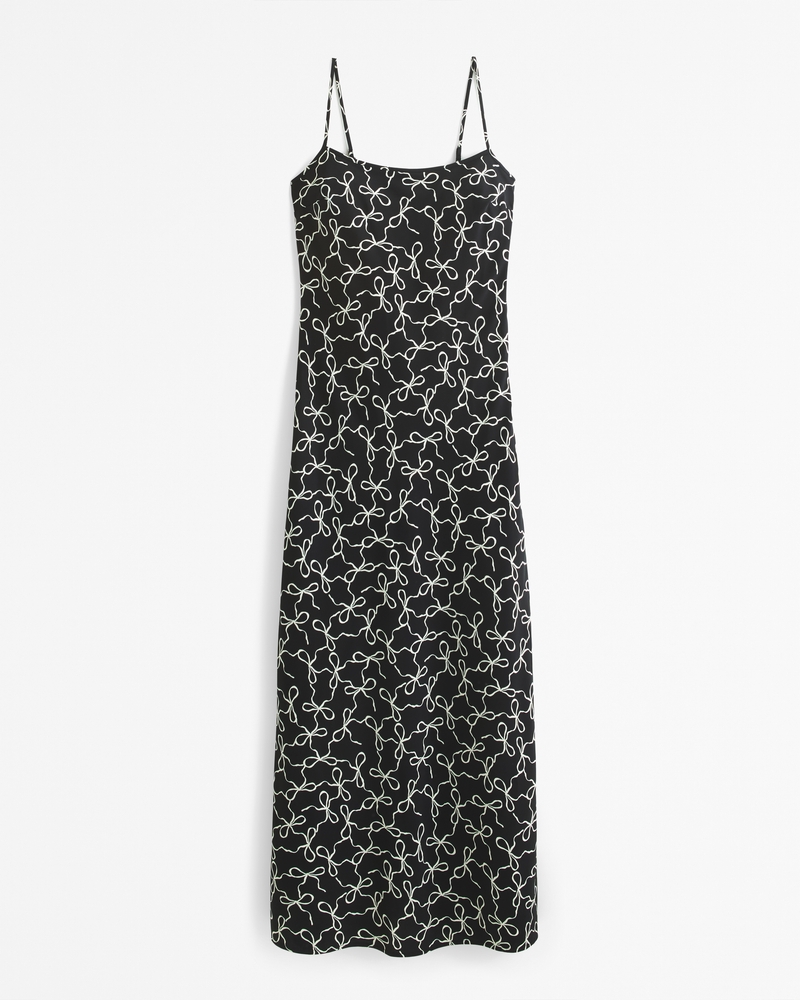 Satin Slip Maxi Dress