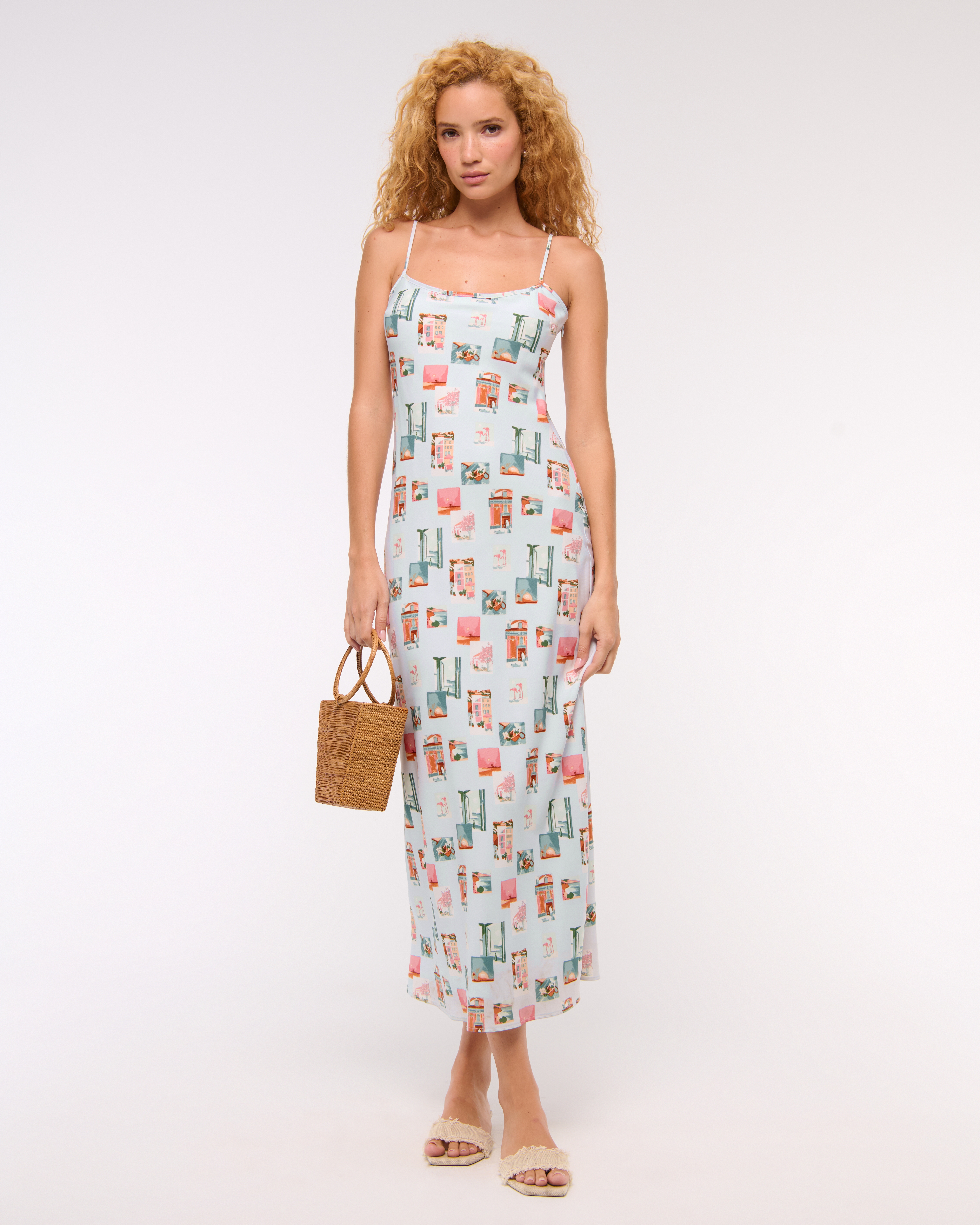 Женские платья Abercrombie & Fitch The A&F Julia Slip Maxi Dress — фото 2