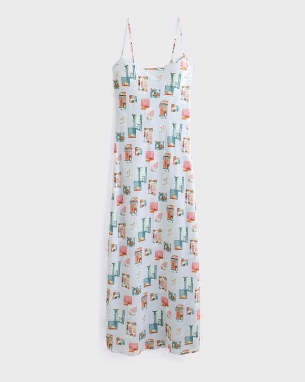 The A&F Julia Slip Maxi Dress