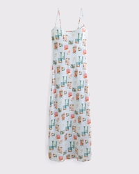 The A&F Julia Slip Maxi Dress