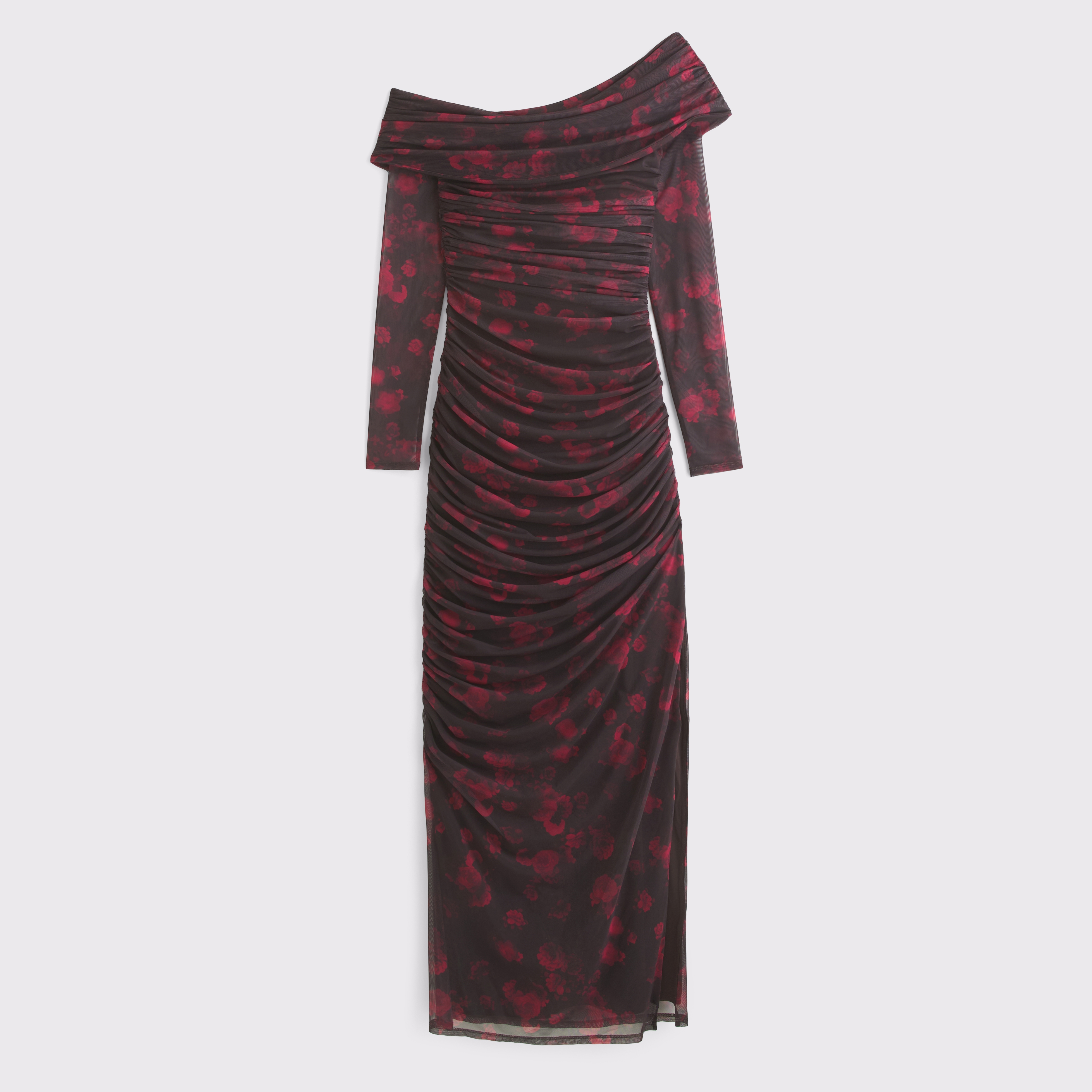 ワンピース ENFOLD CURVE SLEEVE ASYMMETRY DRESS CURVE-SLEEVE ASYMMETRY-DRESS