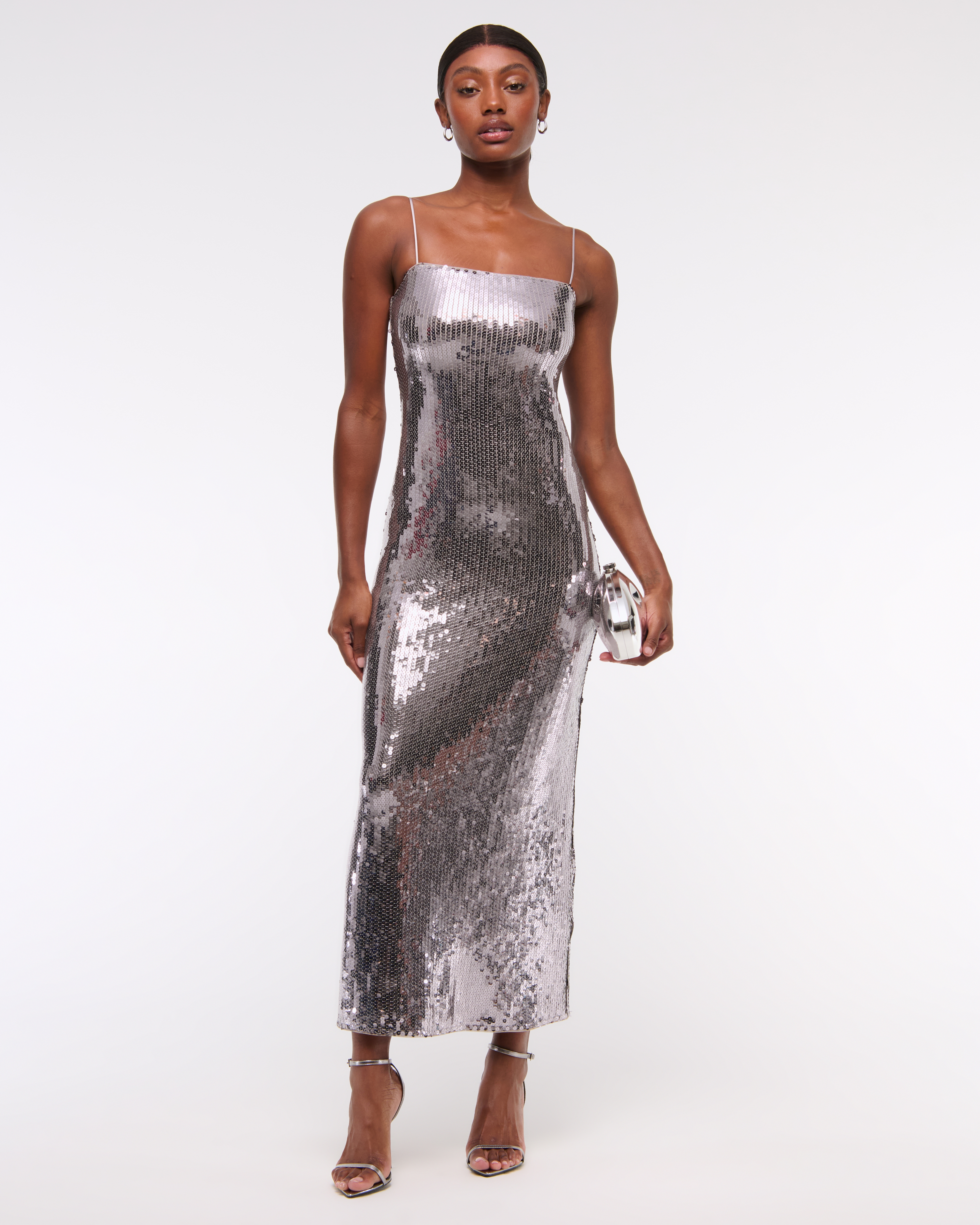 Sequin midi dress on sale