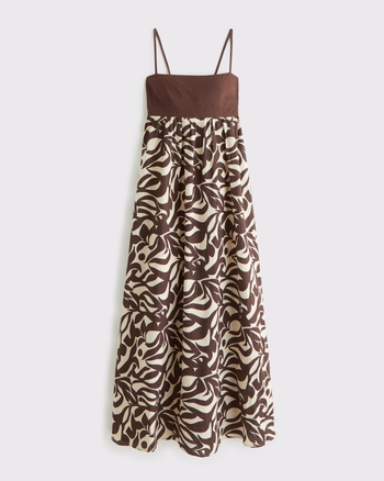 Tie-Back Babydoll Maxi Dress from Abercrombie & Fitch - $32.97