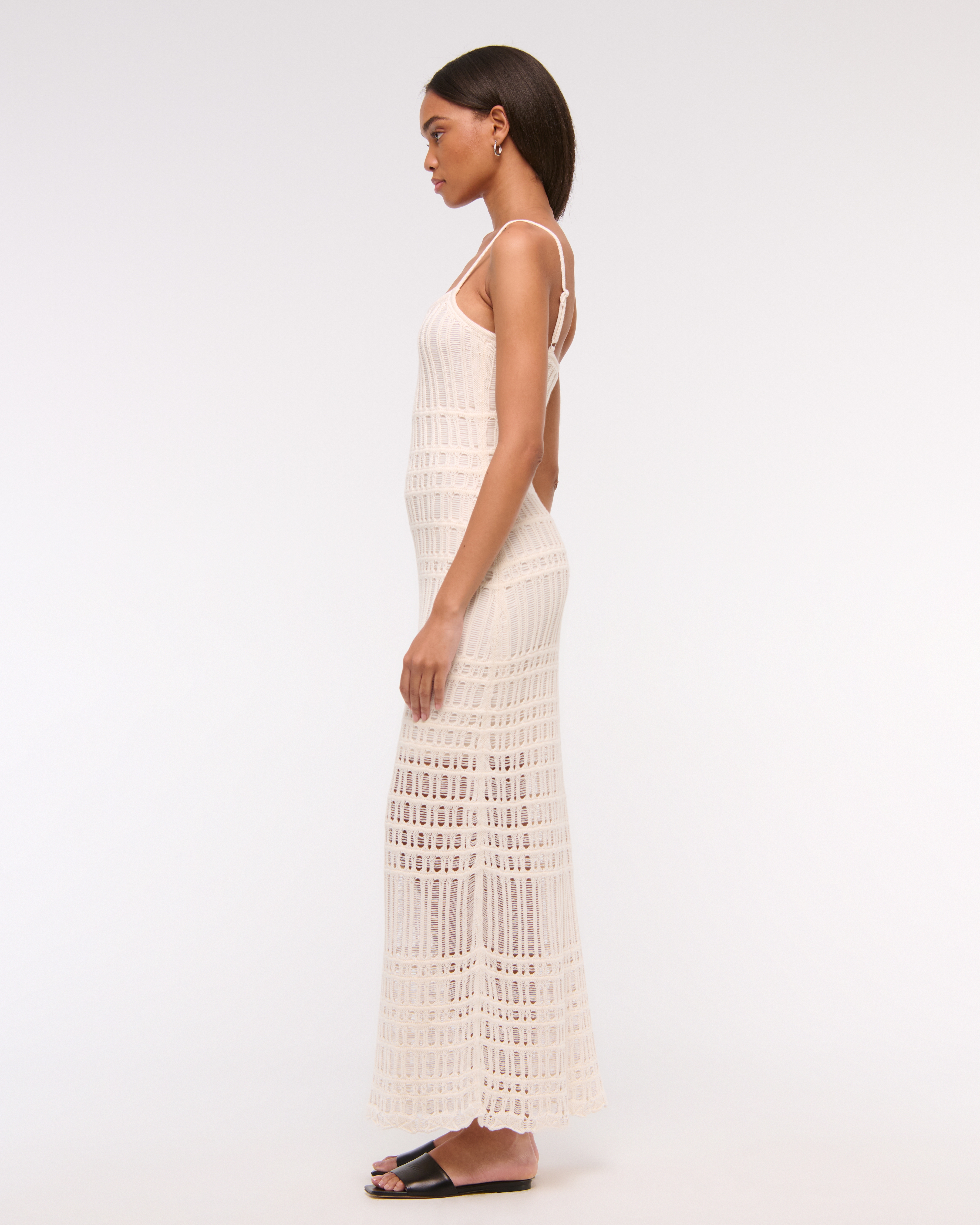 Women's Crochet-Style Maxi Dress | Women's Dresses
