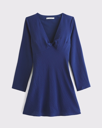 Long-Sleeve Twist Mini Dress from Abercrombie & Fitch - $19.97