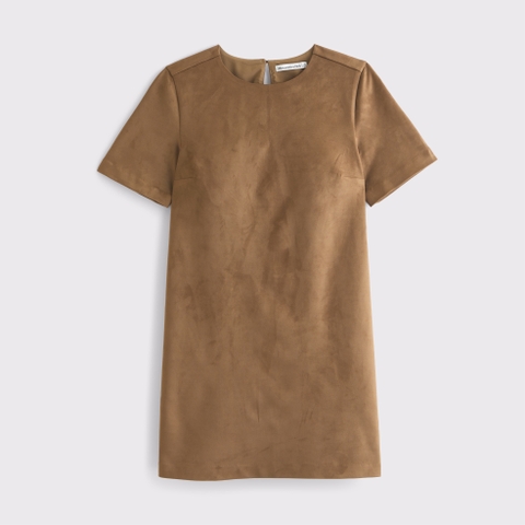 Женские платья Abercrombie & Fitch Vegan Suede T-Shirt Mini Dress