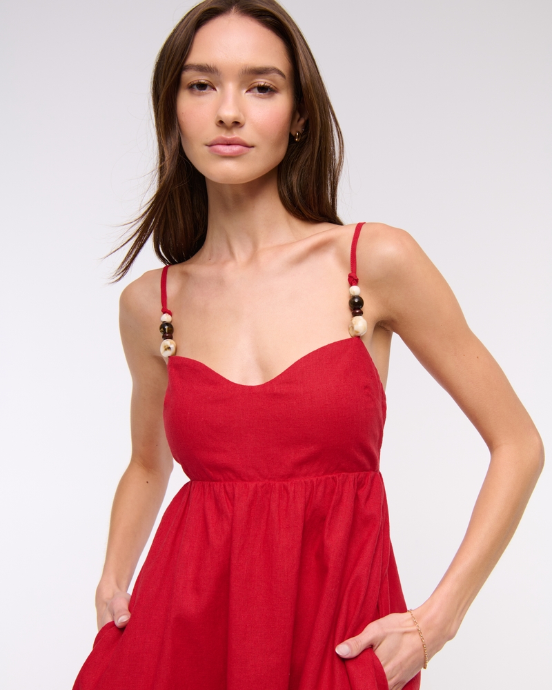 Beaded Sweetheart Babydoll Skort