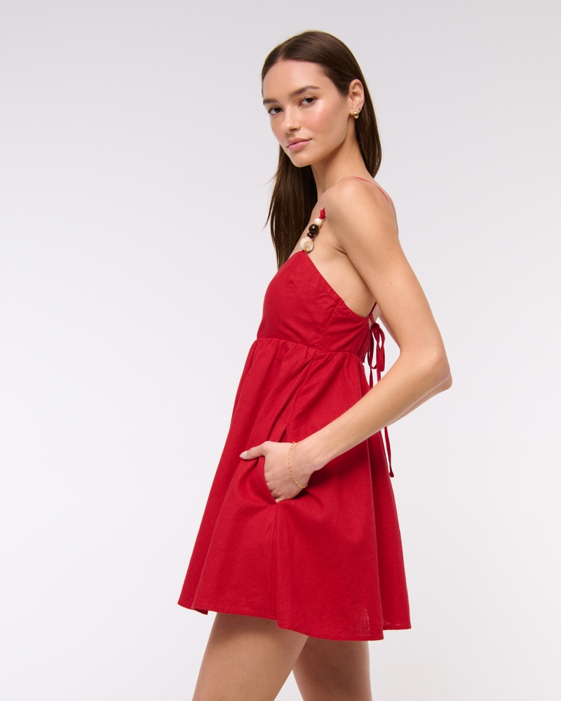 Beaded Sweetheart Babydoll Skort