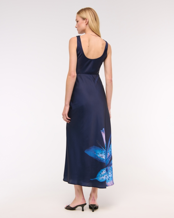 kia kimono maxi dress Baltic Born Womens Kia Kimono Maxi Dress | Black + Copper Floral