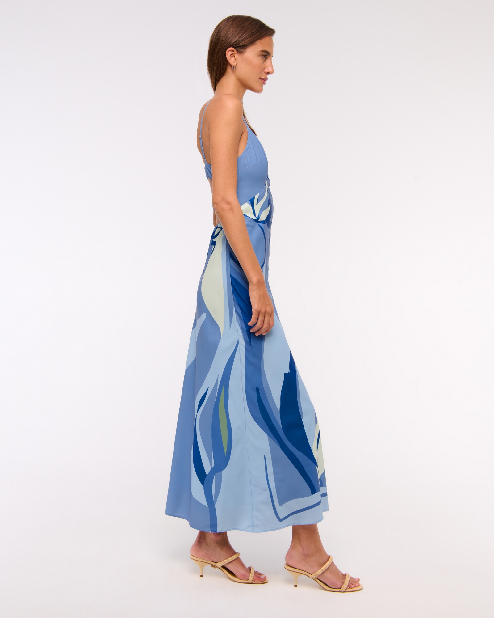 The A&F Julia Slip Cutout Maxi Dress