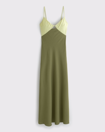 The A&F Julia Slip Cutout Maxi Dress from Abercrombie & Fitch - $34.97