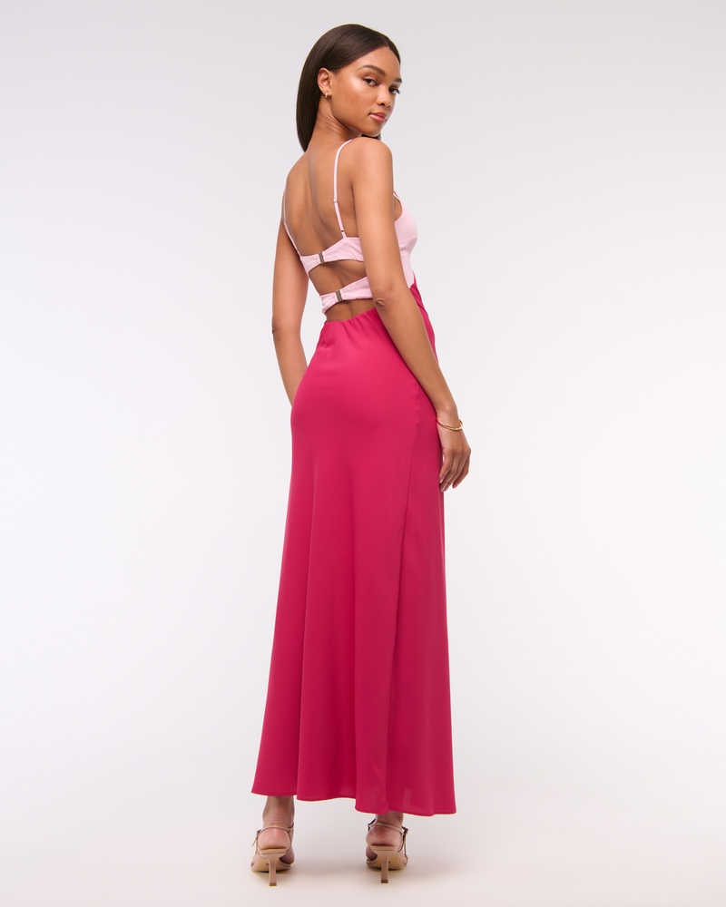 Asymmetrical Mesh Twist Top